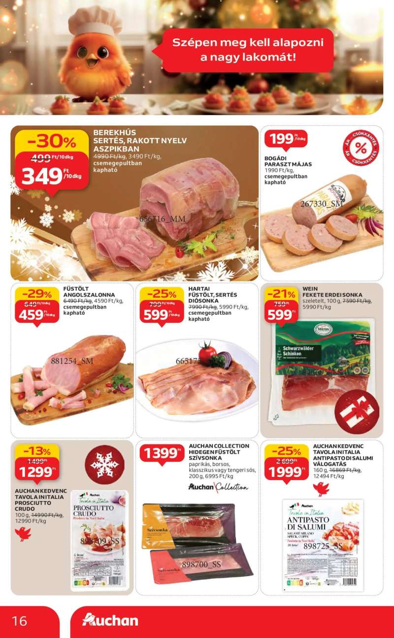 Auchan Akciós újság Auchan 16 oldal