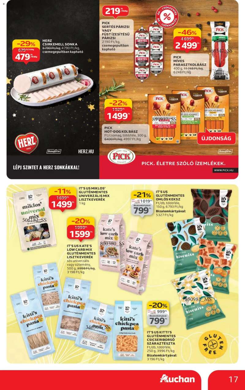 Auchan Akciós újság Auchan 17 oldal