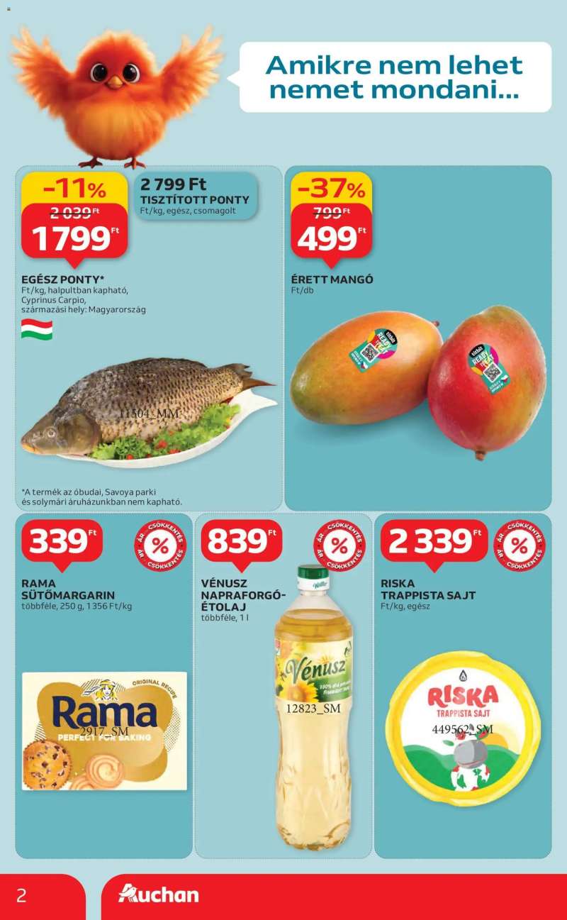 Auchan Akciós újság Auchan 2 oldal