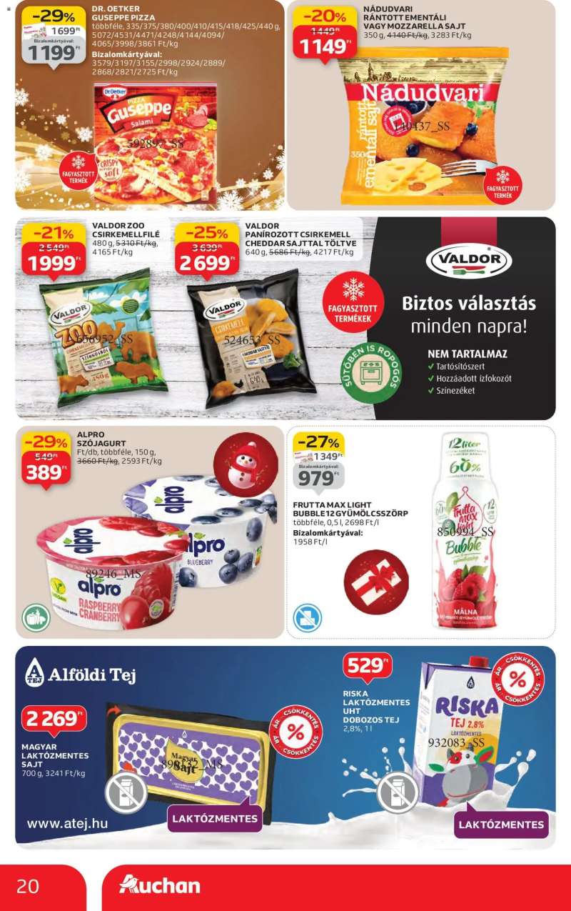 Auchan Akciós újság Auchan 20 oldal