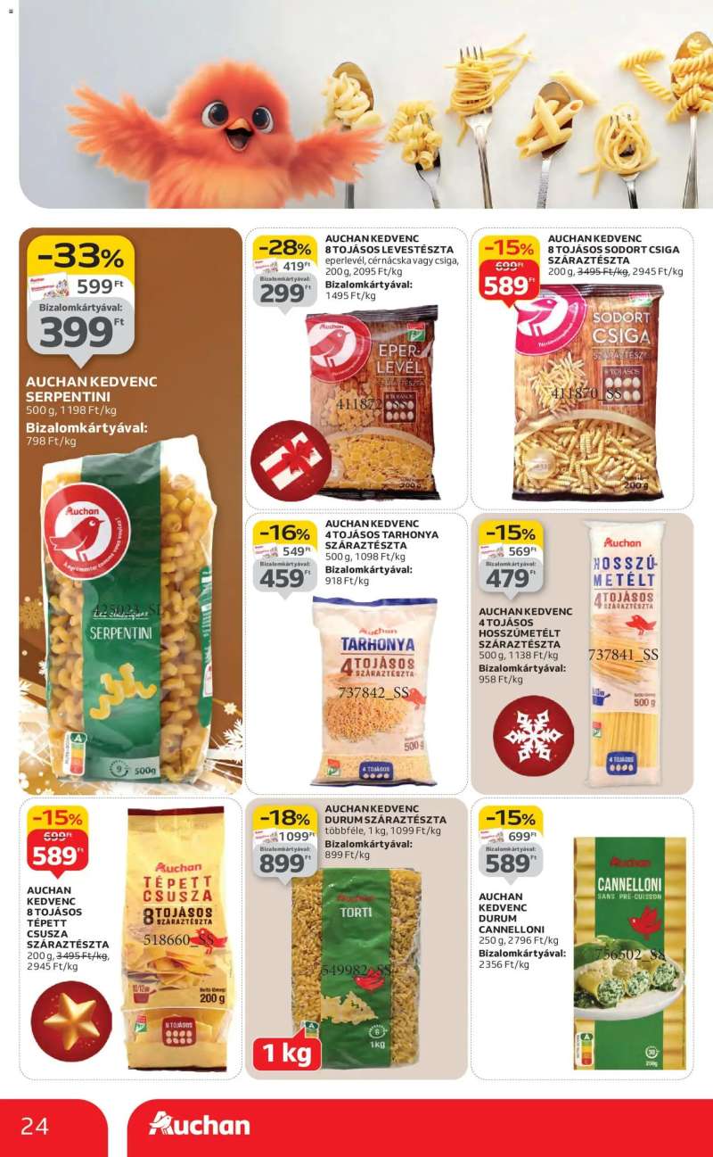 Auchan Akciós újság Auchan 24 oldal
