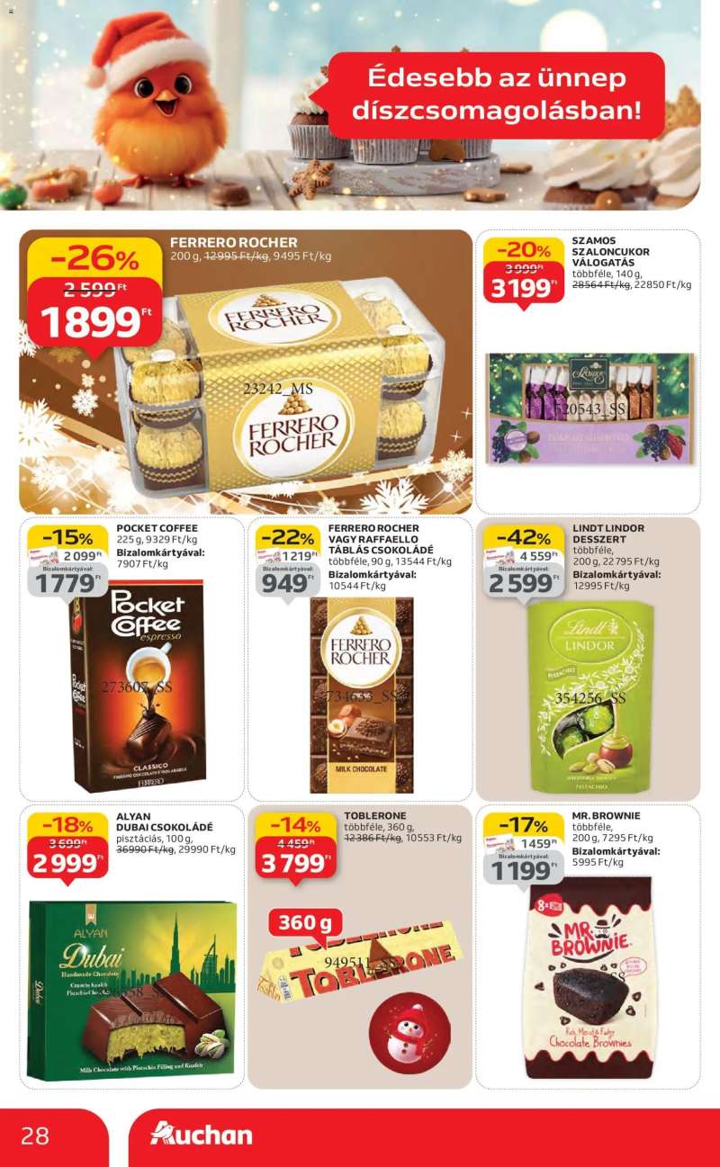 Auchan Akciós újság Auchan 28 oldal