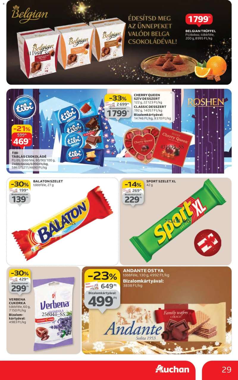 Auchan Akciós újság Auchan 29 oldal
