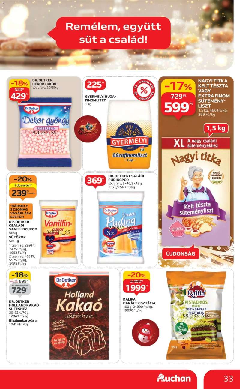Auchan Akciós újság Auchan 33 oldal