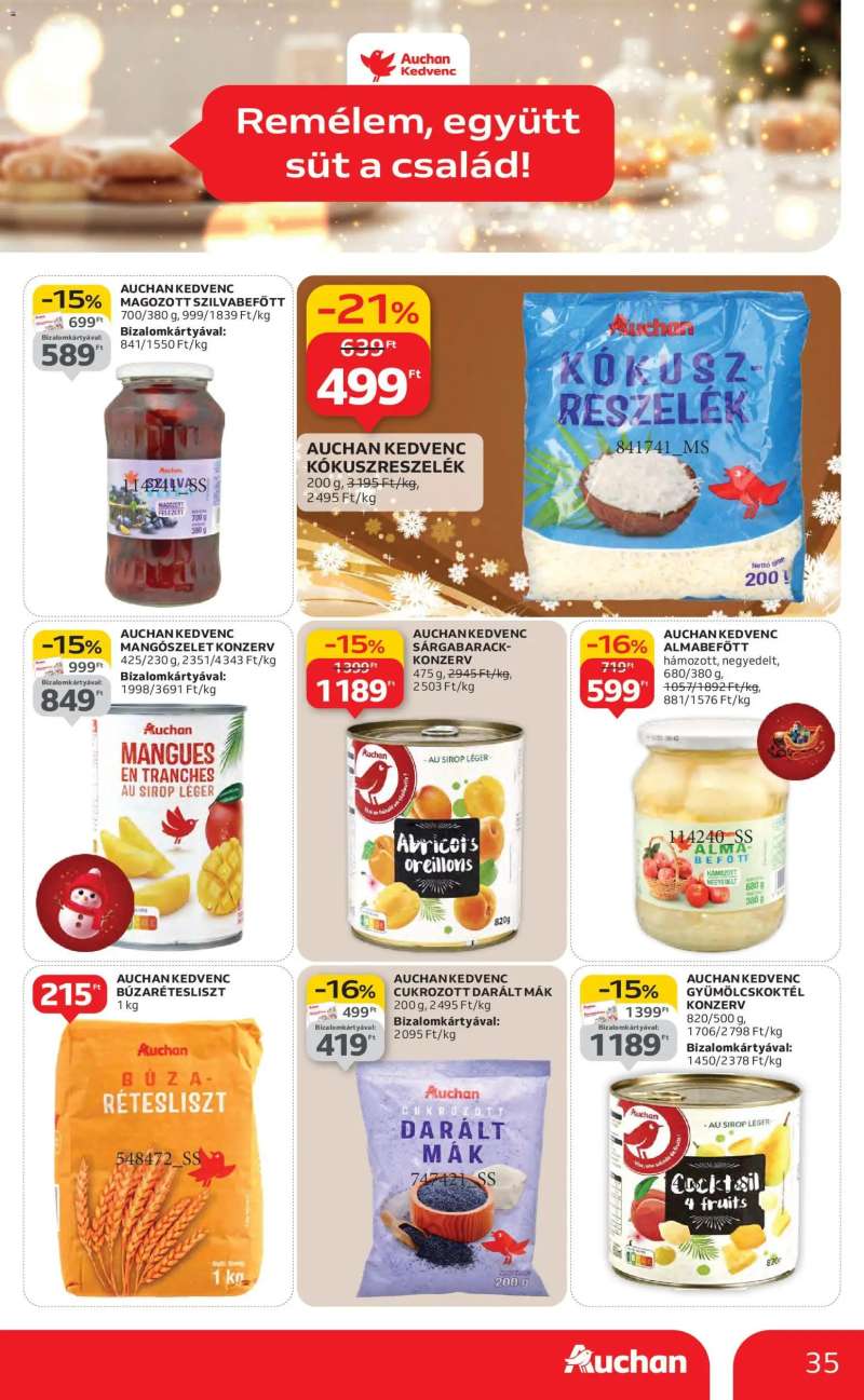 Auchan Akciós újság Auchan 35 oldal