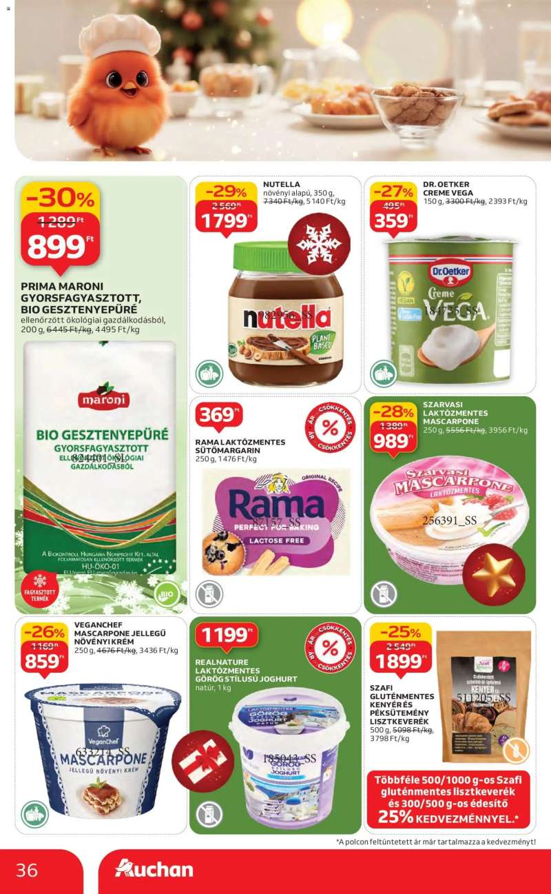 Auchan Akciós újság Auchan 36 oldal