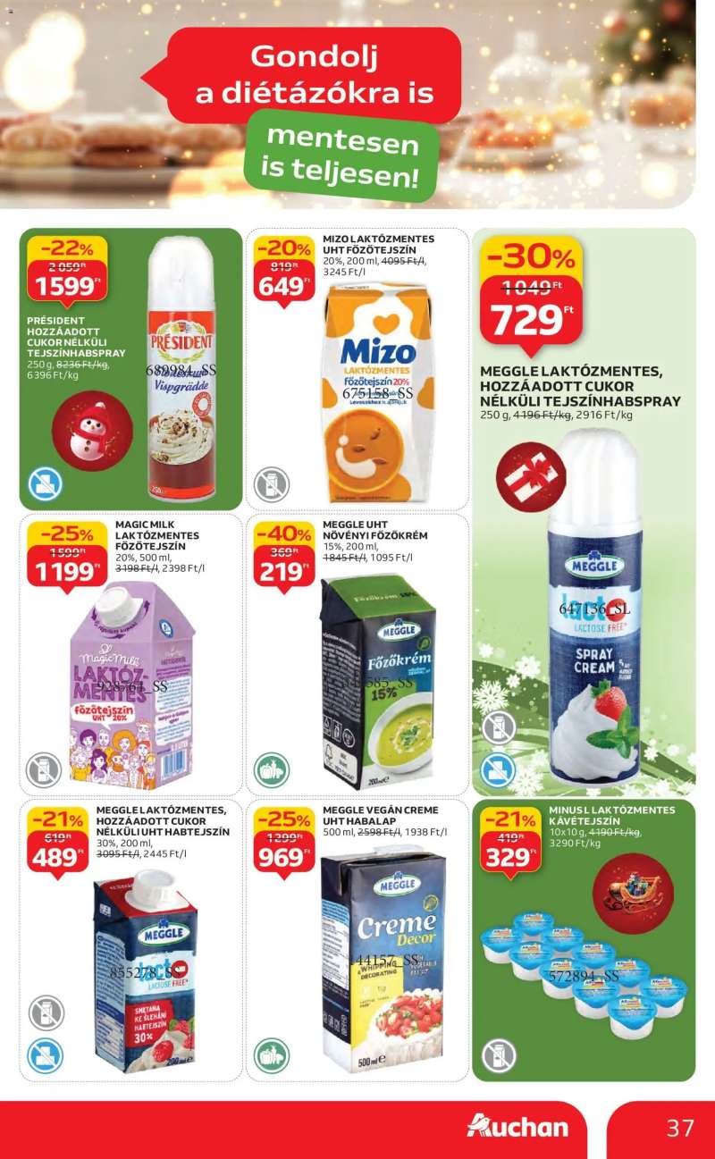 Auchan Akciós újság Auchan 37 oldal