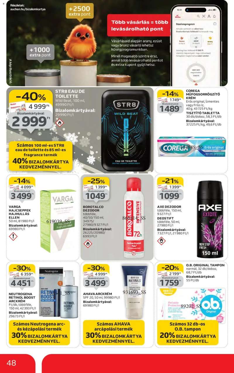 Auchan Akciós újság Auchan 48 oldal