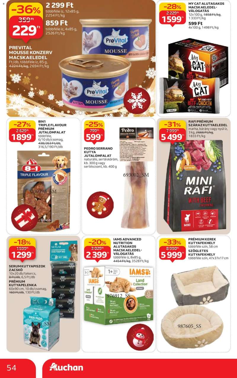 Auchan Akciós újság Auchan 54 oldal