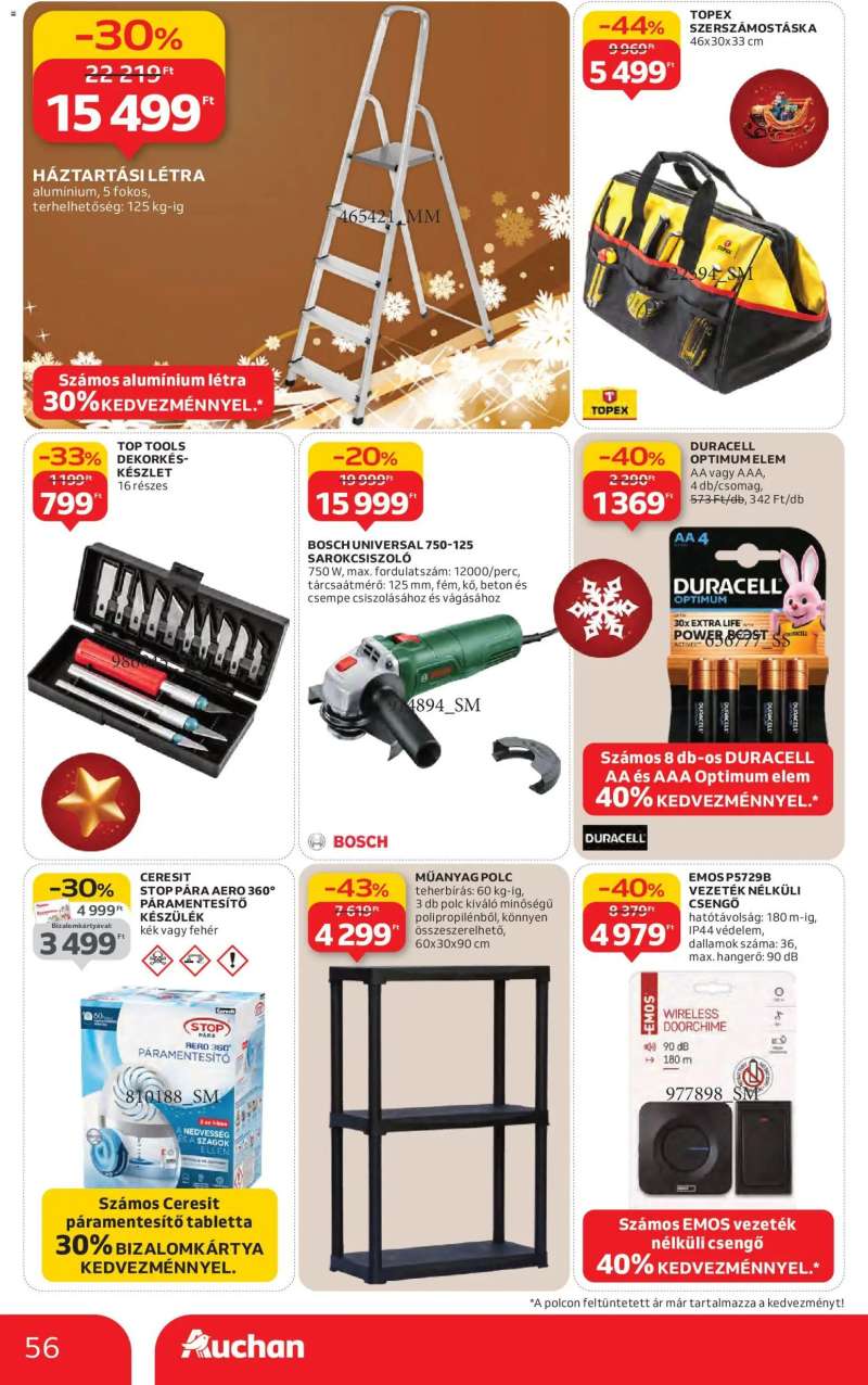 Auchan Akciós újság Auchan 56 oldal