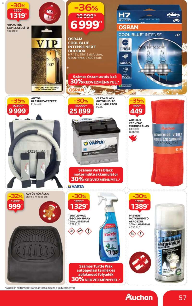 Auchan Akciós újság Auchan 57 oldal