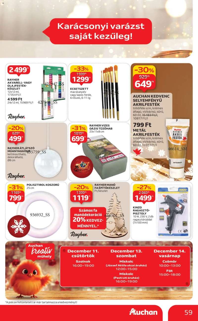 Auchan Akciós újság Auchan 59 oldal