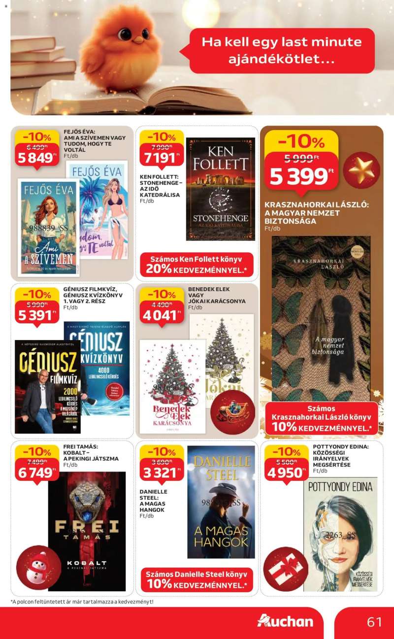 Auchan Akciós újság Auchan 61 oldal
