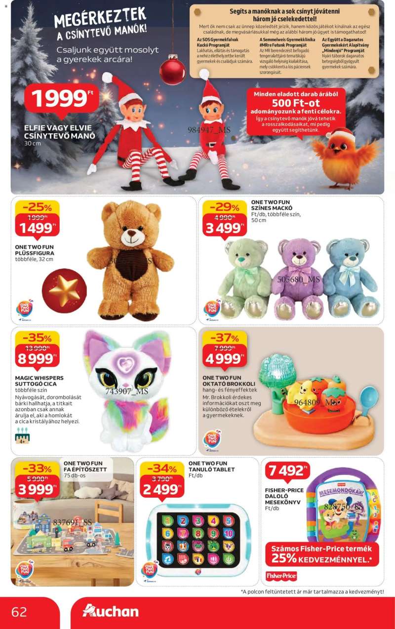 Auchan Akciós újság Auchan 62 oldal