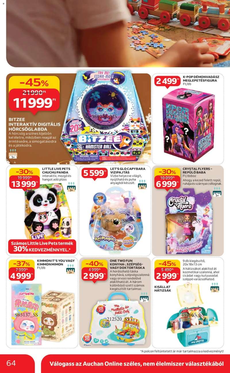 Auchan Akciós újság Auchan 64 oldal