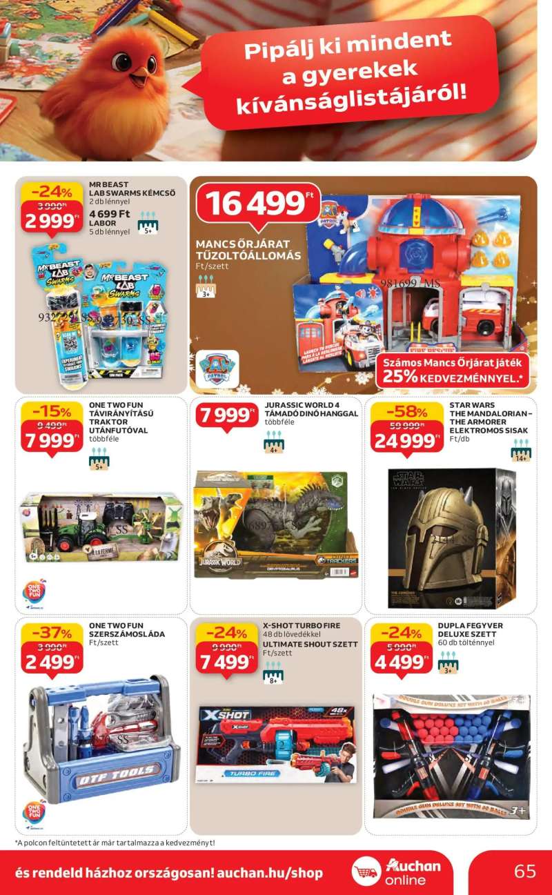 Auchan Akciós újság Auchan 65 oldal