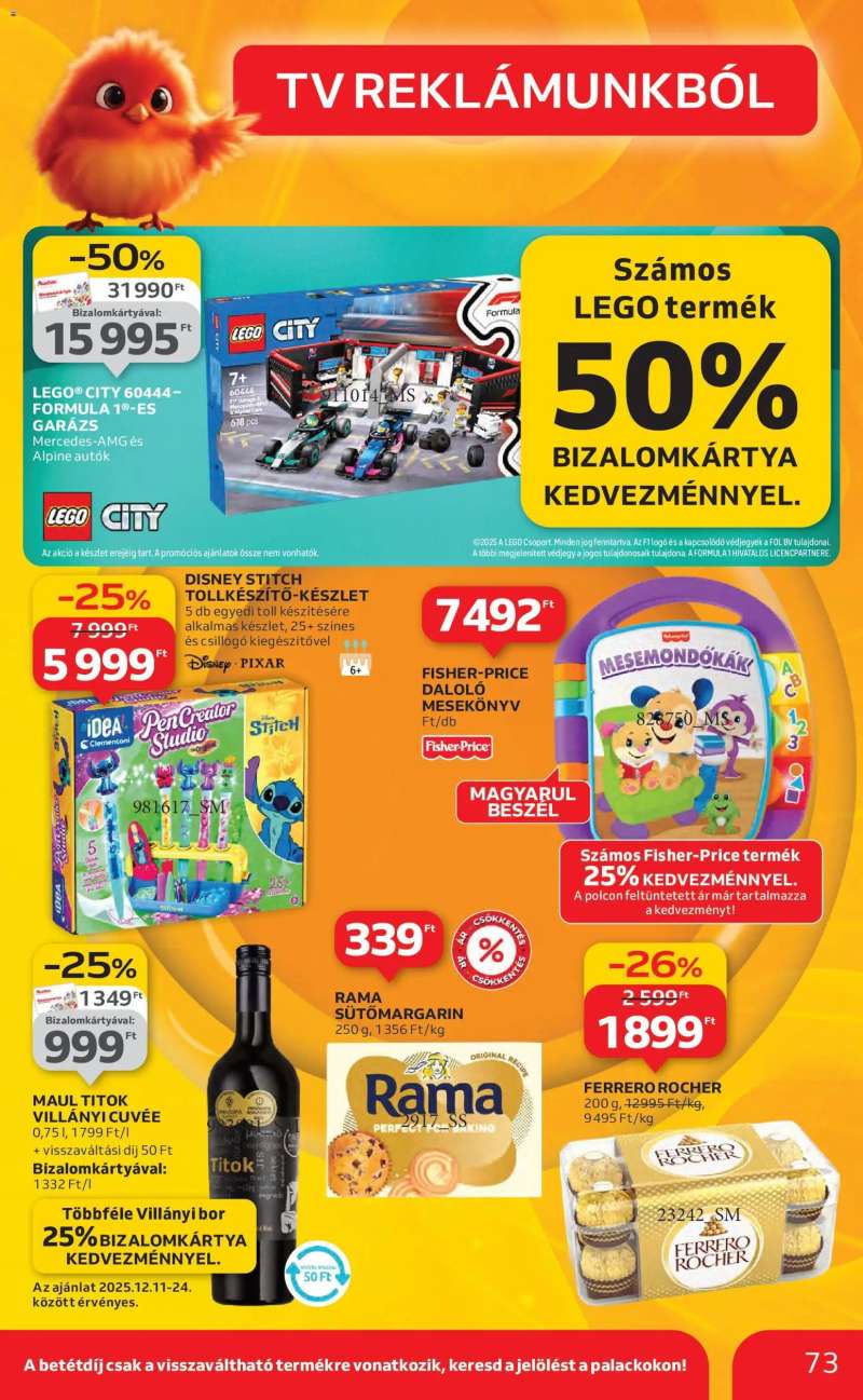 Auchan Akciós újság Auchan 73 oldal