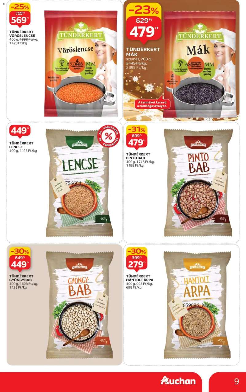 Auchan Akciós újság Auchan 9 oldal
