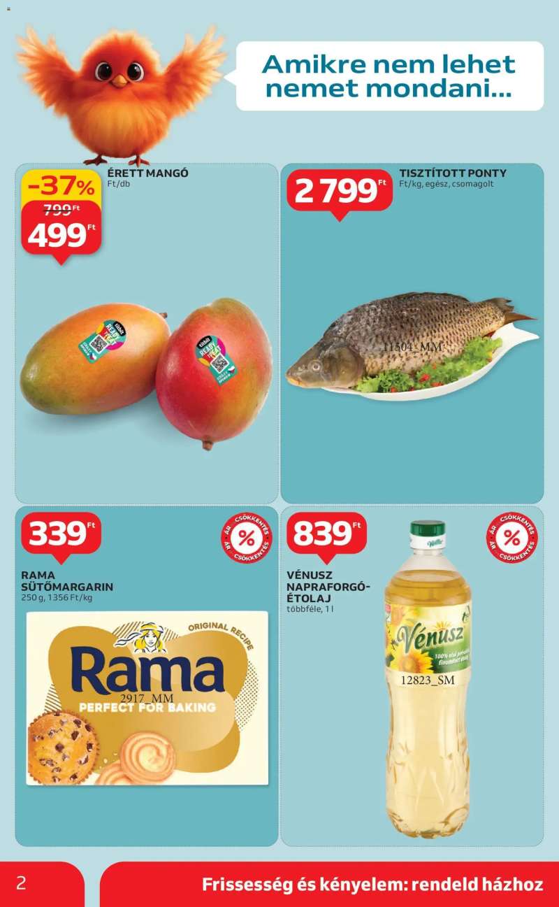 Auchan Szupermarket akciós újság 2 oldal