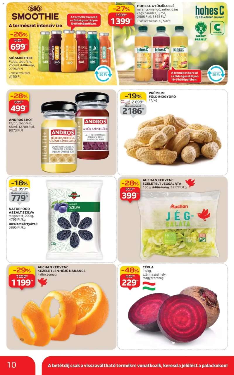 Auchan Auchan újság érvényessége 12.24.-ig 10 oldal