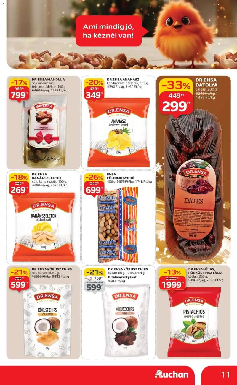 Auchan Auchan újság érvényessége 12.24.-ig 11 oldal