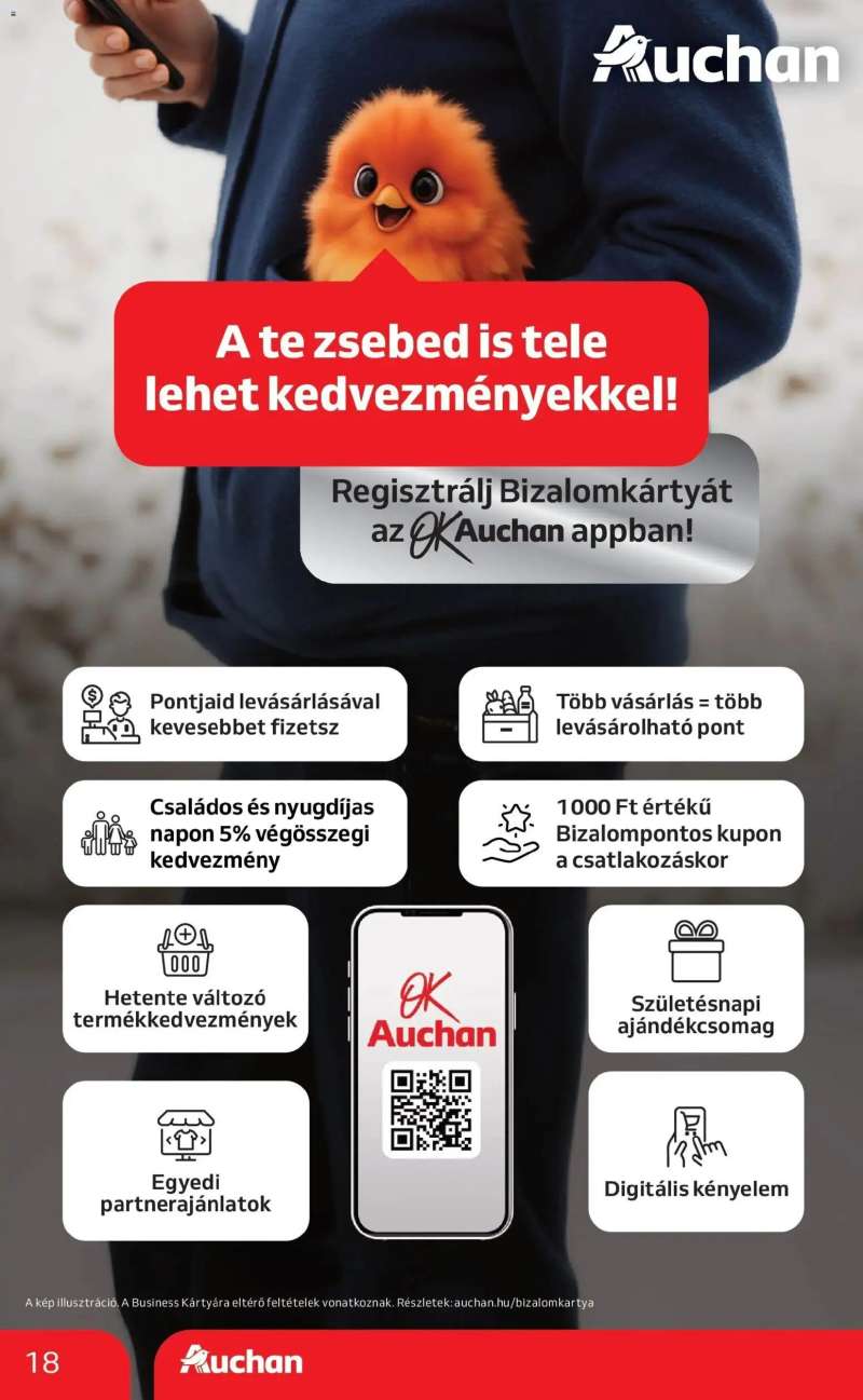 Auchan Auchan újság érvényessége 12.24.-ig 18 oldal