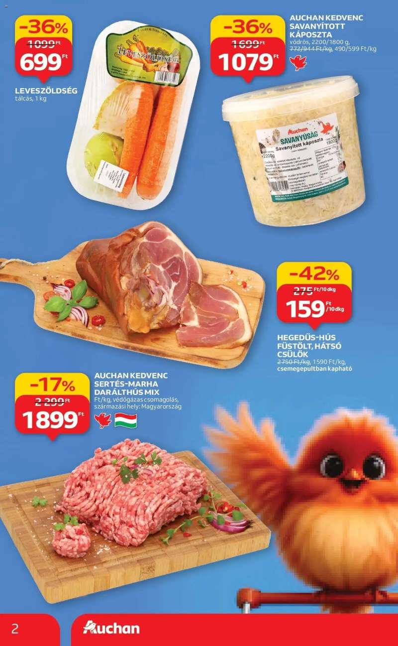 Auchan Auchan újság érvényessége 12.24.-ig 2 oldal