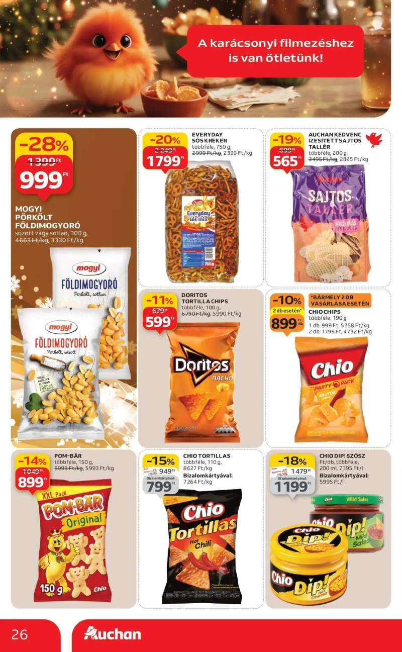 Auchan Auchan újság érvényessége 12.24.-ig 26 oldal