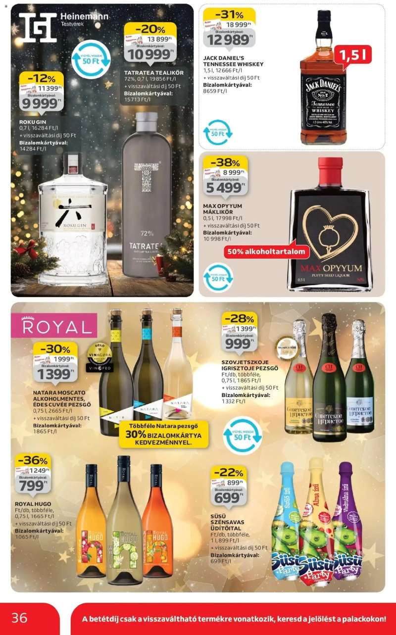 Auchan Auchan újság érvényessége 12.24.-ig 36 oldal