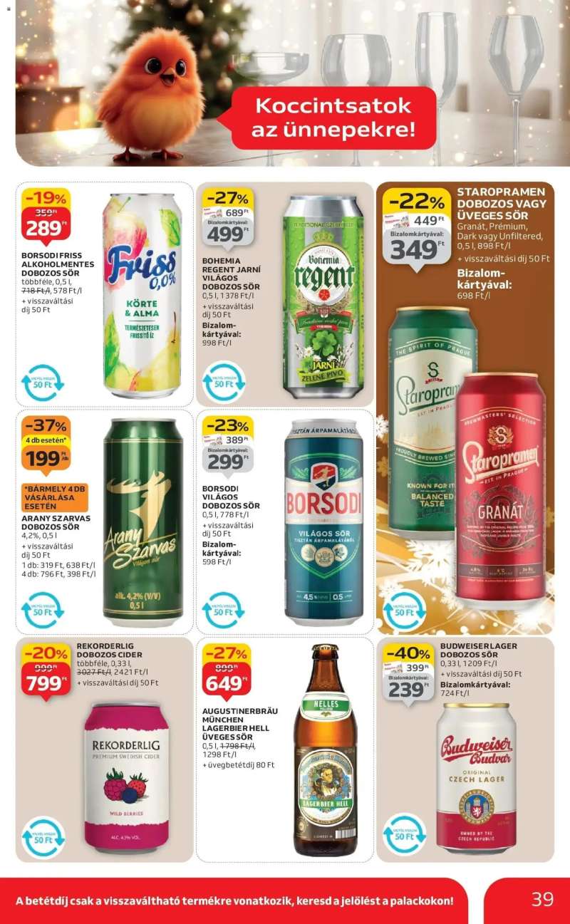 Auchan Auchan újság érvényessége 12.24.-ig 39 oldal