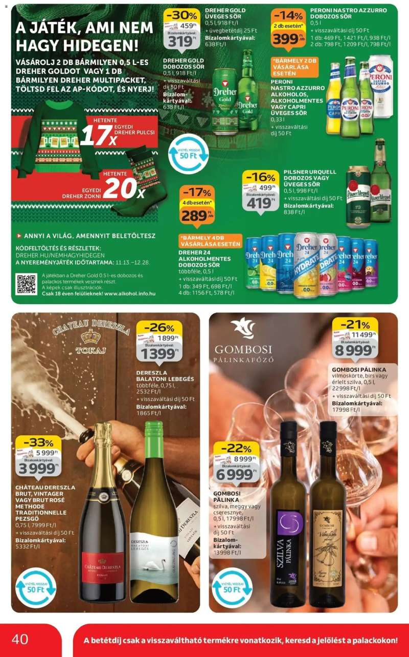 Auchan Auchan újság érvényessége 12.24.-ig 40 oldal