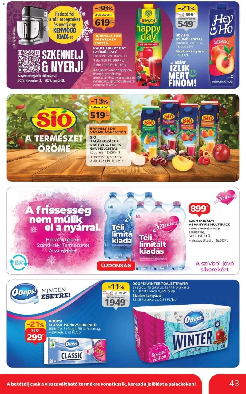 Auchan Auchan újság érvényessége 12.24.-ig 43 oldal