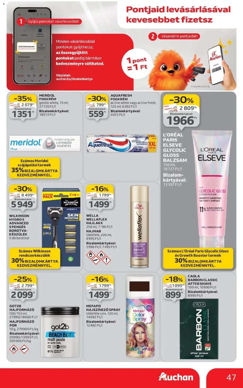 Auchan Auchan újság érvényessége 12.24.-ig 47 oldal