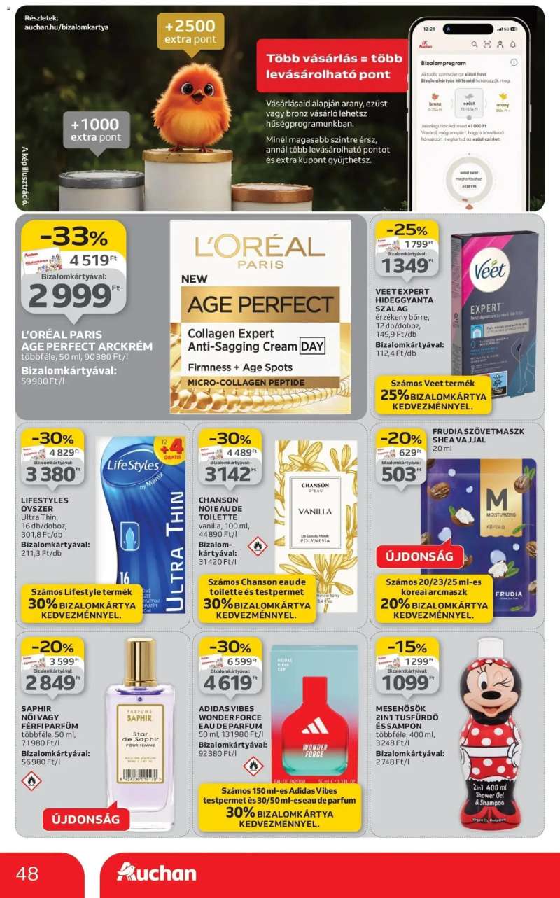 Auchan Auchan újság érvényessége 12.24.-ig 48 oldal