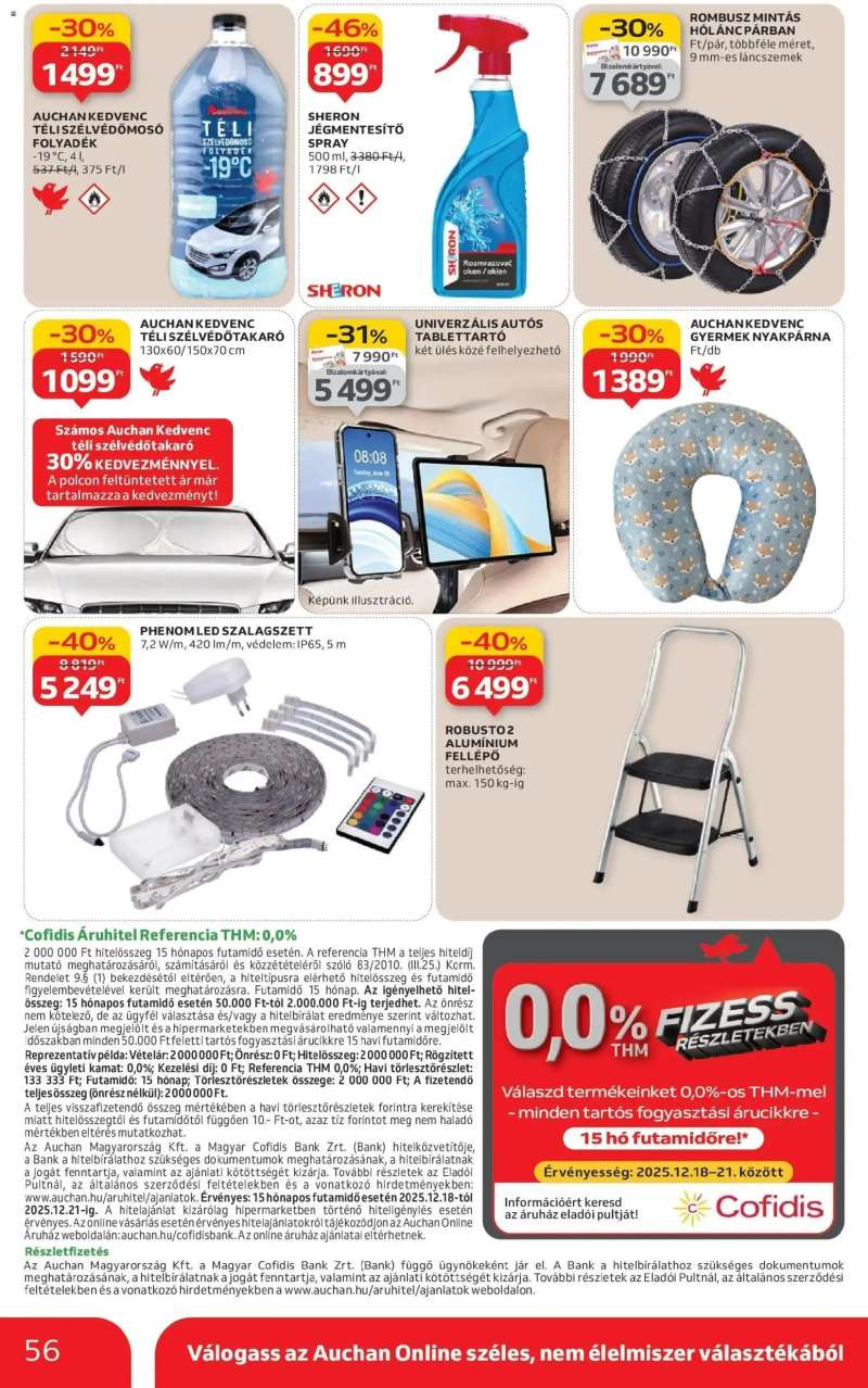 Auchan Auchan újság érvényessége 12.24.-ig 56 oldal
