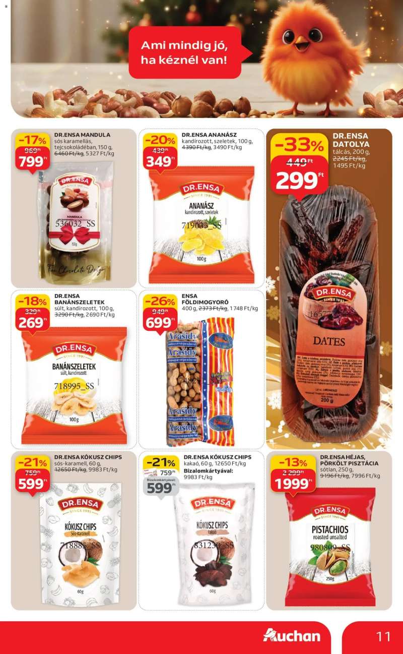 Auchan Akciós újság Auchan 11 oldal