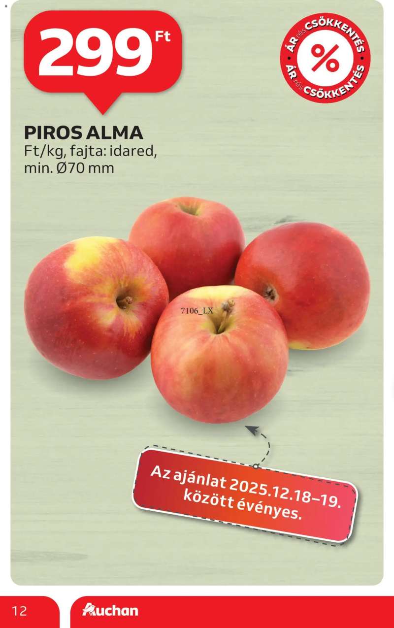 Auchan Akciós újság Auchan 12 oldal