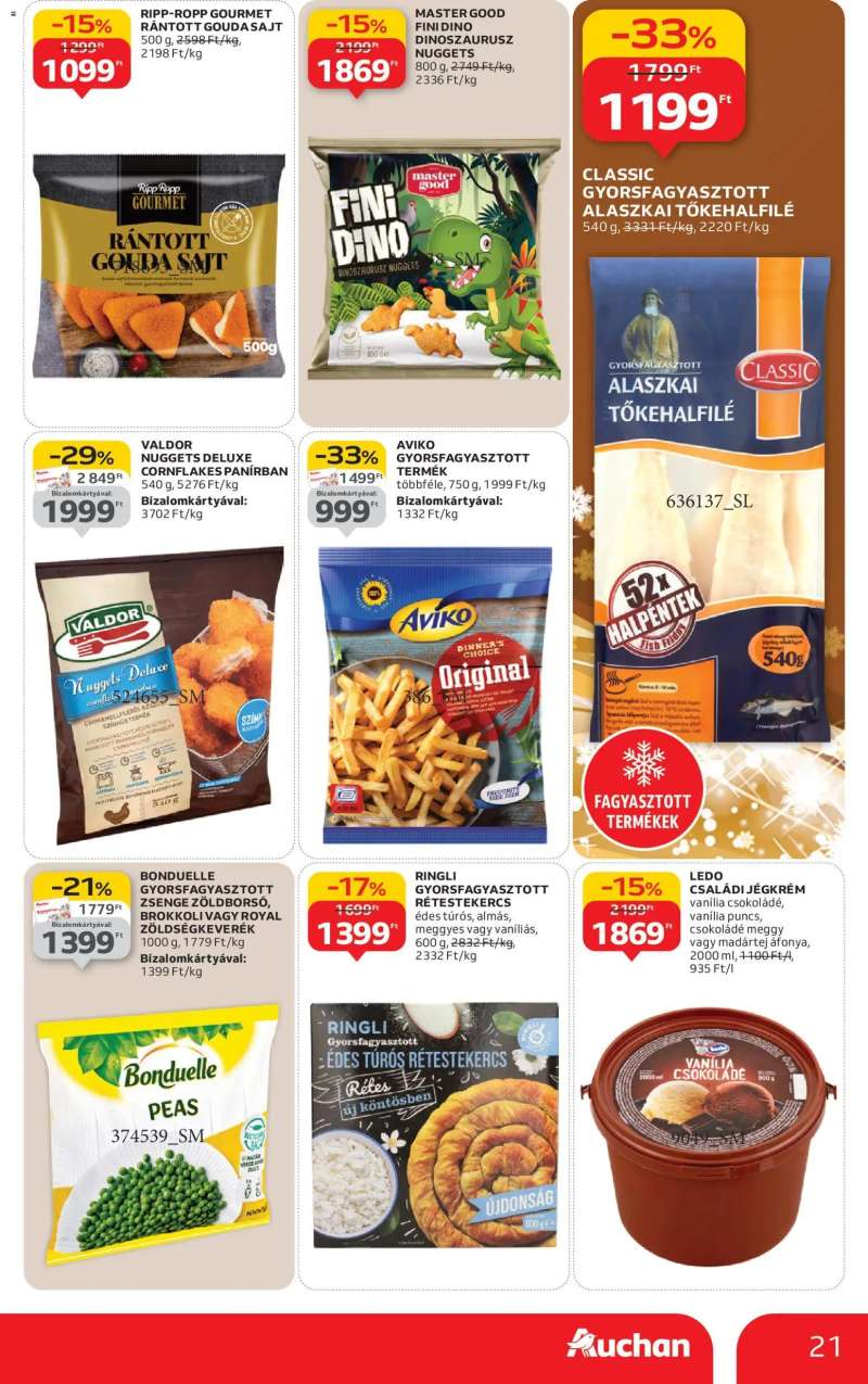 Auchan Akciós újság Auchan 21 oldal
