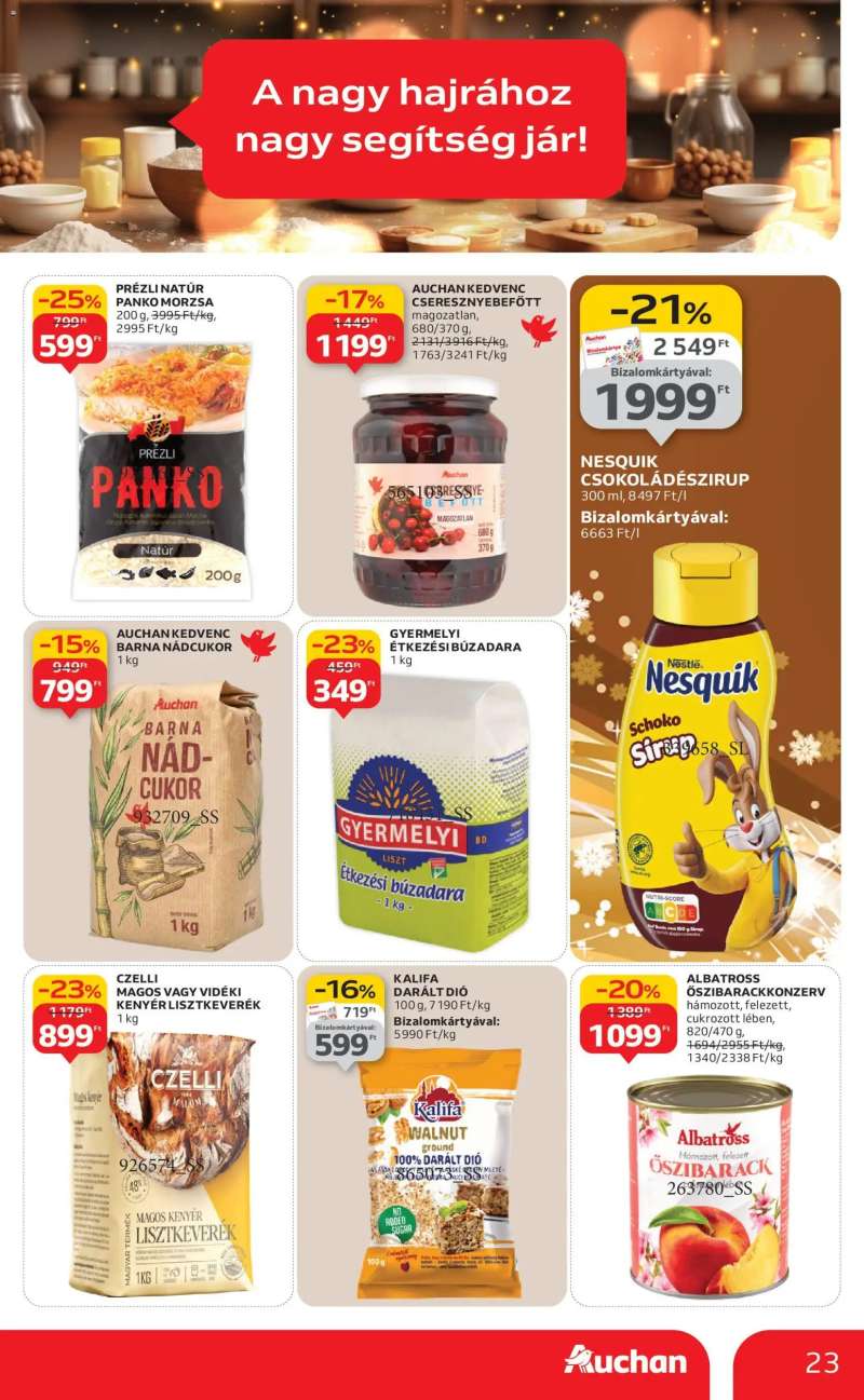 Auchan Akciós újság Auchan 23 oldal