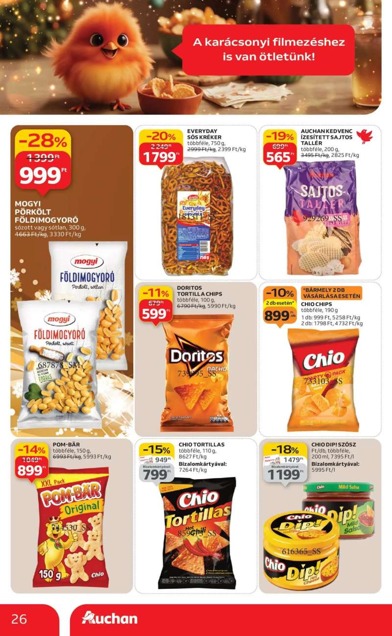 Auchan Akciós újság Auchan 26 oldal