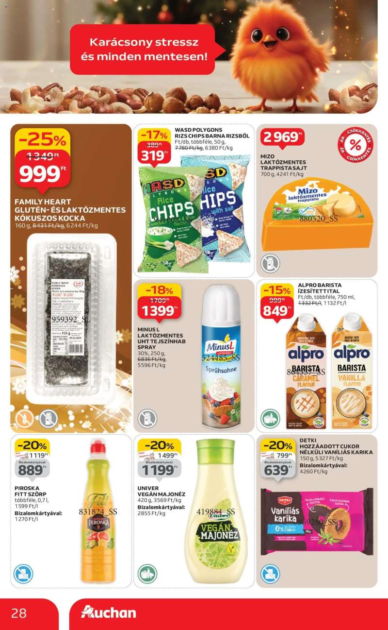 Auchan Akciós újság Auchan 28 oldal