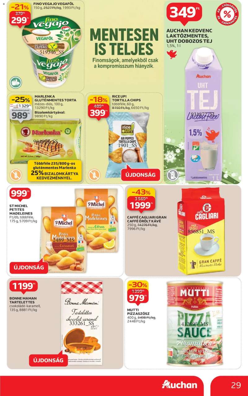 Auchan Akciós újság Auchan 29 oldal