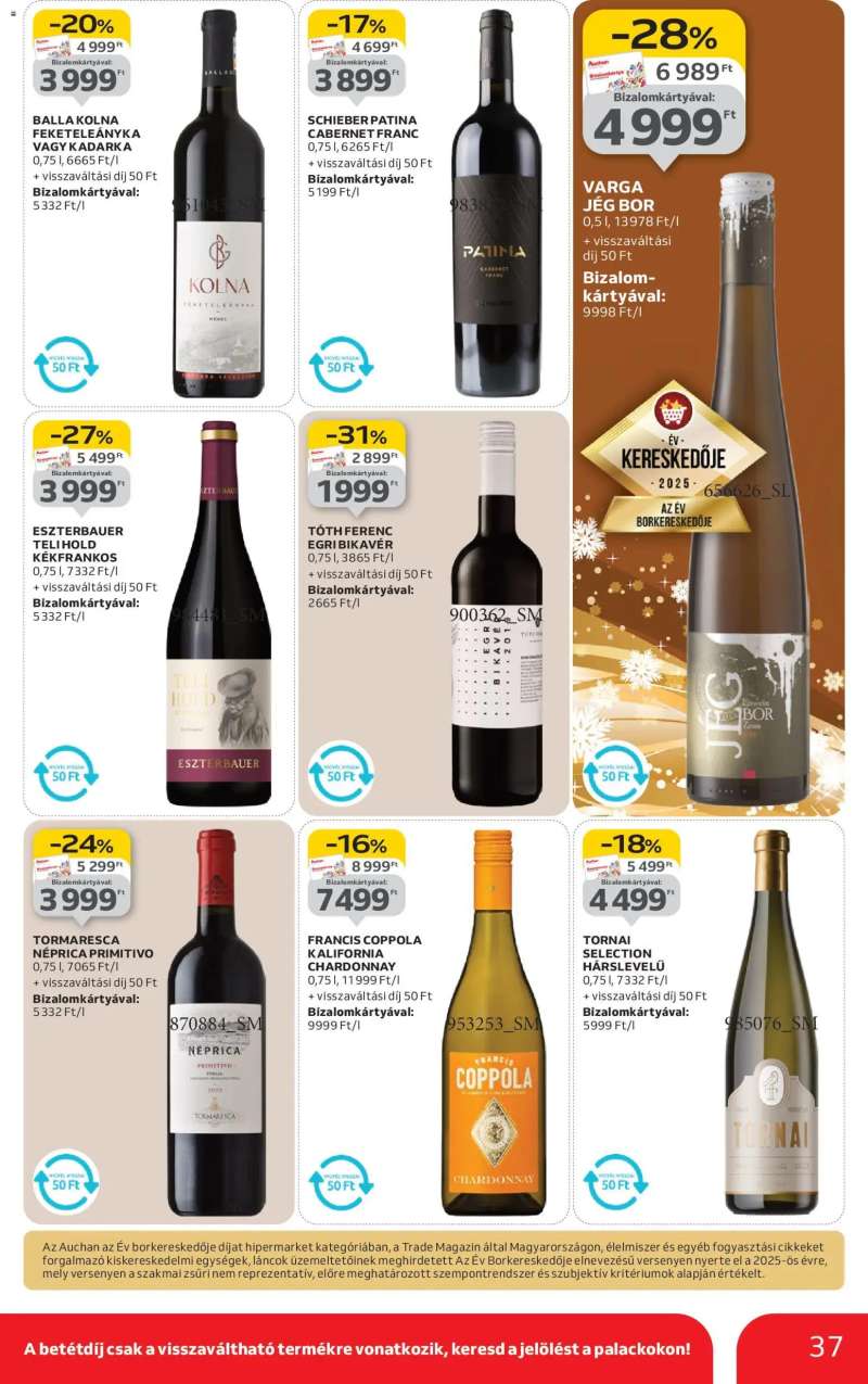 Auchan Akciós újság Auchan 37 oldal