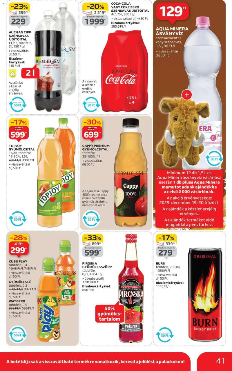 Auchan Akciós újság Auchan 41 oldal