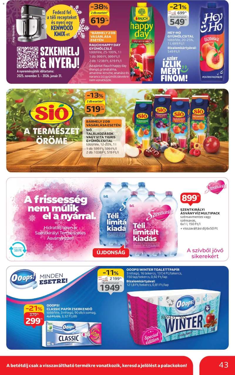 Auchan Akciós újság Auchan 43 oldal