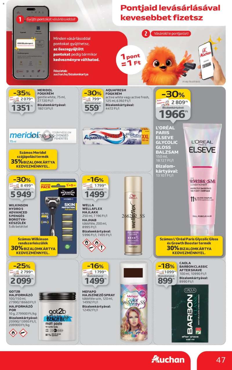 Auchan Akciós újság Auchan 47 oldal