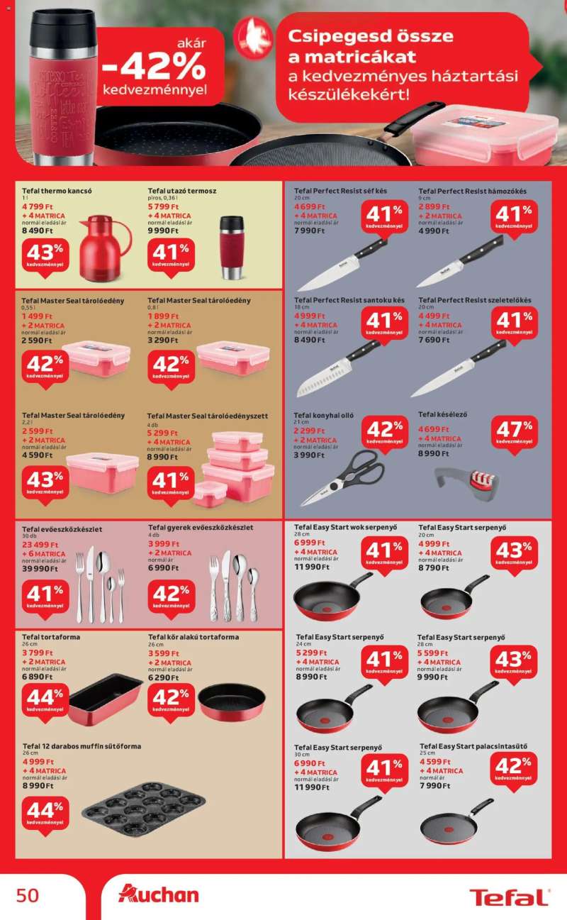 Auchan Akciós újság Auchan 50 oldal