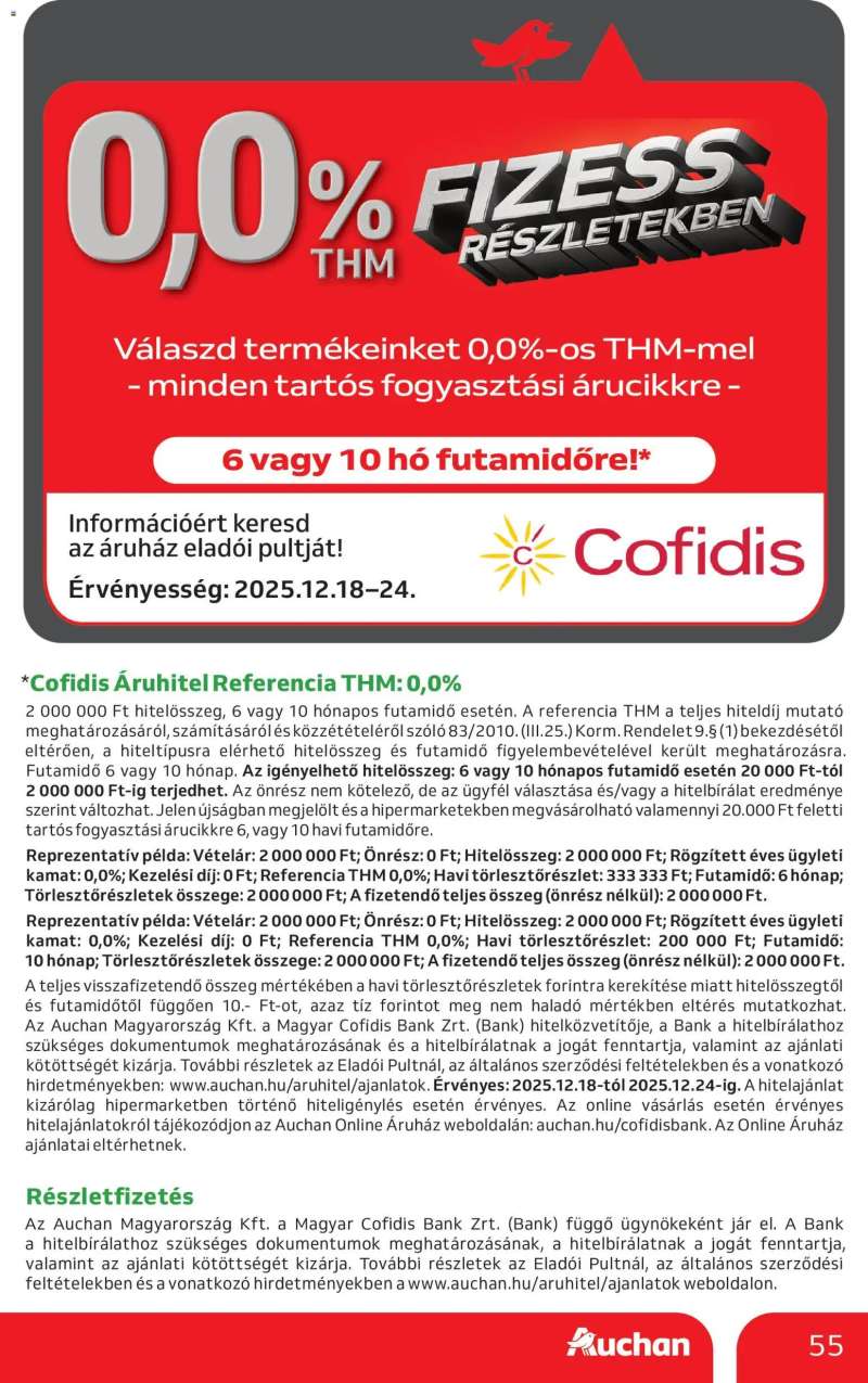 Auchan Akciós újság Auchan 55 oldal