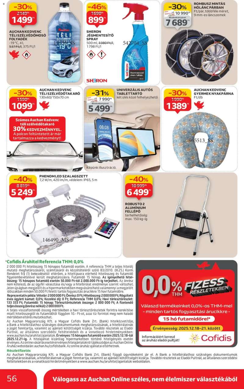 Auchan Akciós újság Auchan 56 oldal
