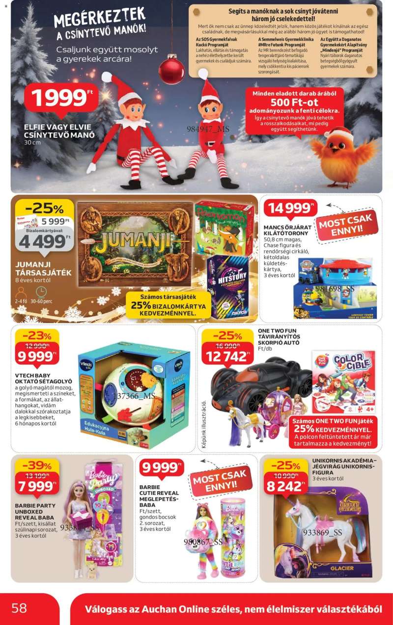 Auchan Akciós újság Auchan 58 oldal